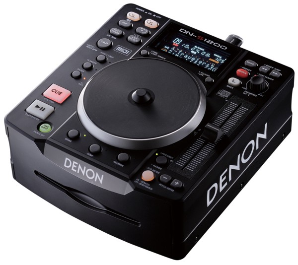 Híbrido CD / MP3 Players / controlador profissional Denon DN S1200 para DJs