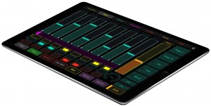 Controle tablet / iPad - Equipamento e App/aplicativo para produtor, DJ e VJ