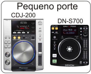 Pioneer CDJ-200 & Denon DN-S700