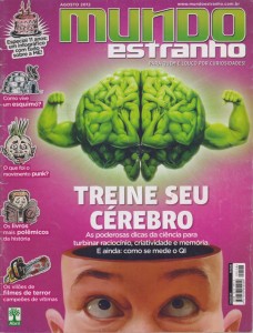 Revista Mundo Estranho - Ed 128 - Agosto 2012 - Treine seu cérebro